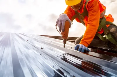 Travaux de zinguerie au Champ-de-la-Pierre